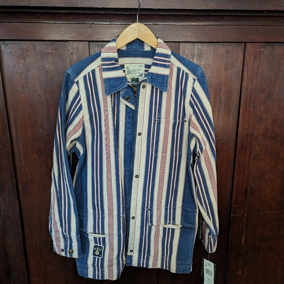 Ralph Lauren Vintage 1990s Denim Jacket size M NWT - Picture 1 of 12